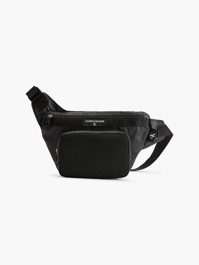 Calvin Klein Táskák & Kiegészítők HU779033 | Calvin Klein Logo Férfi Övtáska Fekete